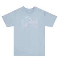 "Bari" Tee (Ice Blue)